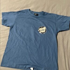 Santa Cruz Skateboards Kids Blue T-Shirt